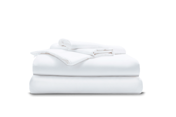 Miracle Made® Luxe Cooling Bed Sheets –White,Queen– 4 Piece Silver Infused,  300-Thread-Count Thermoregulating Miracle Clean & Cool ™ Eucalyptus Fabric  Sensitive Skin Ultra-Breathable Bedding : : Home