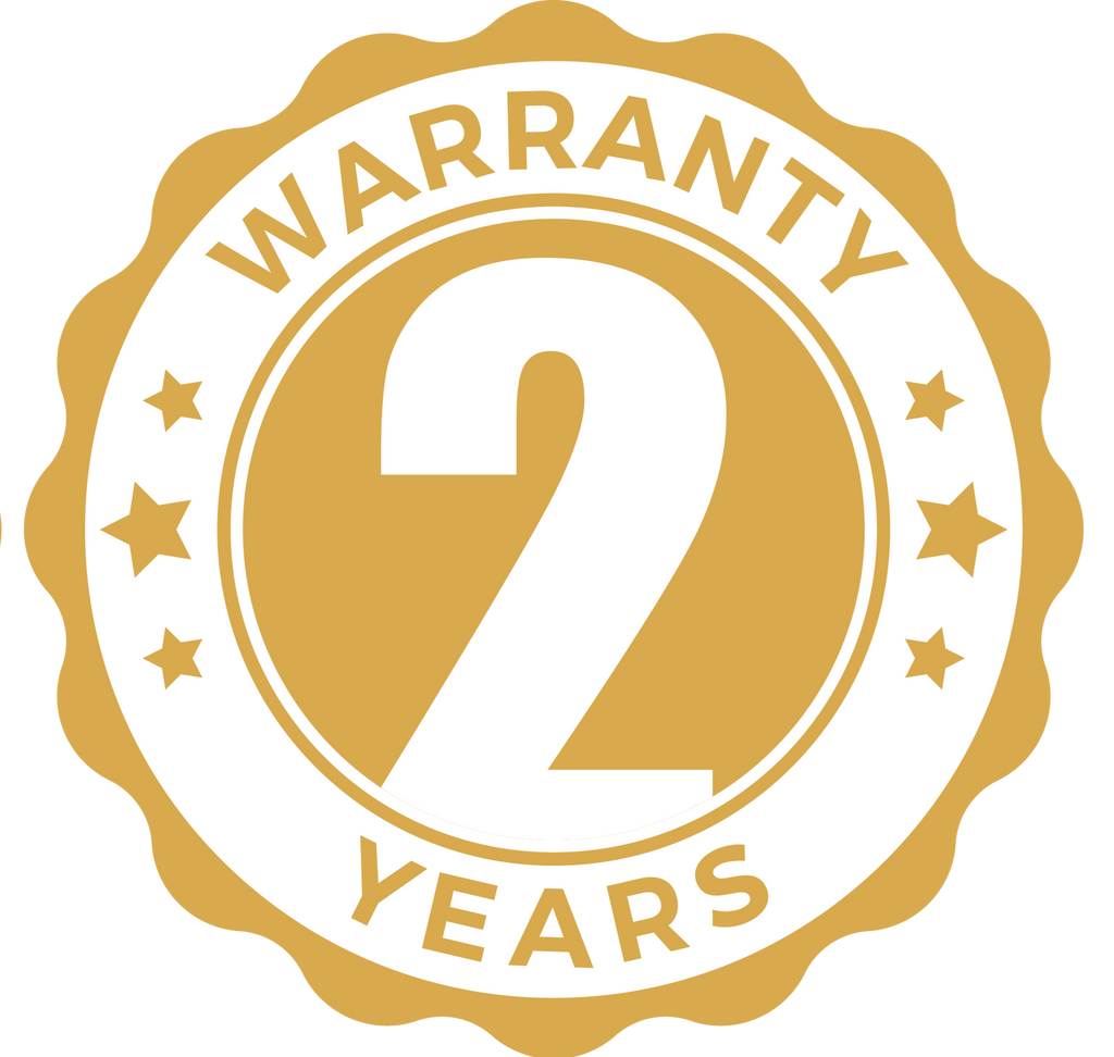 2-Year Wear & Tear Warranty