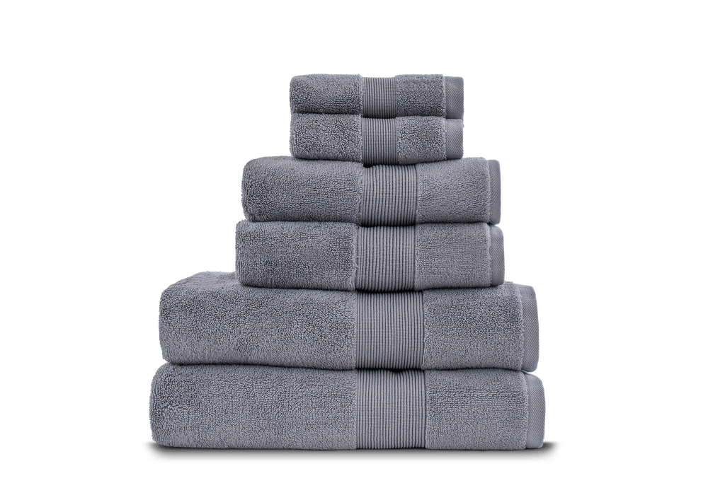 Silvon - Towel Set - Anti-Acne - Silver Infused Supima Cotton, White