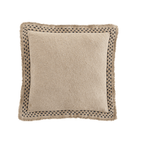 Hand Quilted Border Cotton Pillow