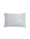 Summer Flora Grey Indoor and Outdoor Pillow